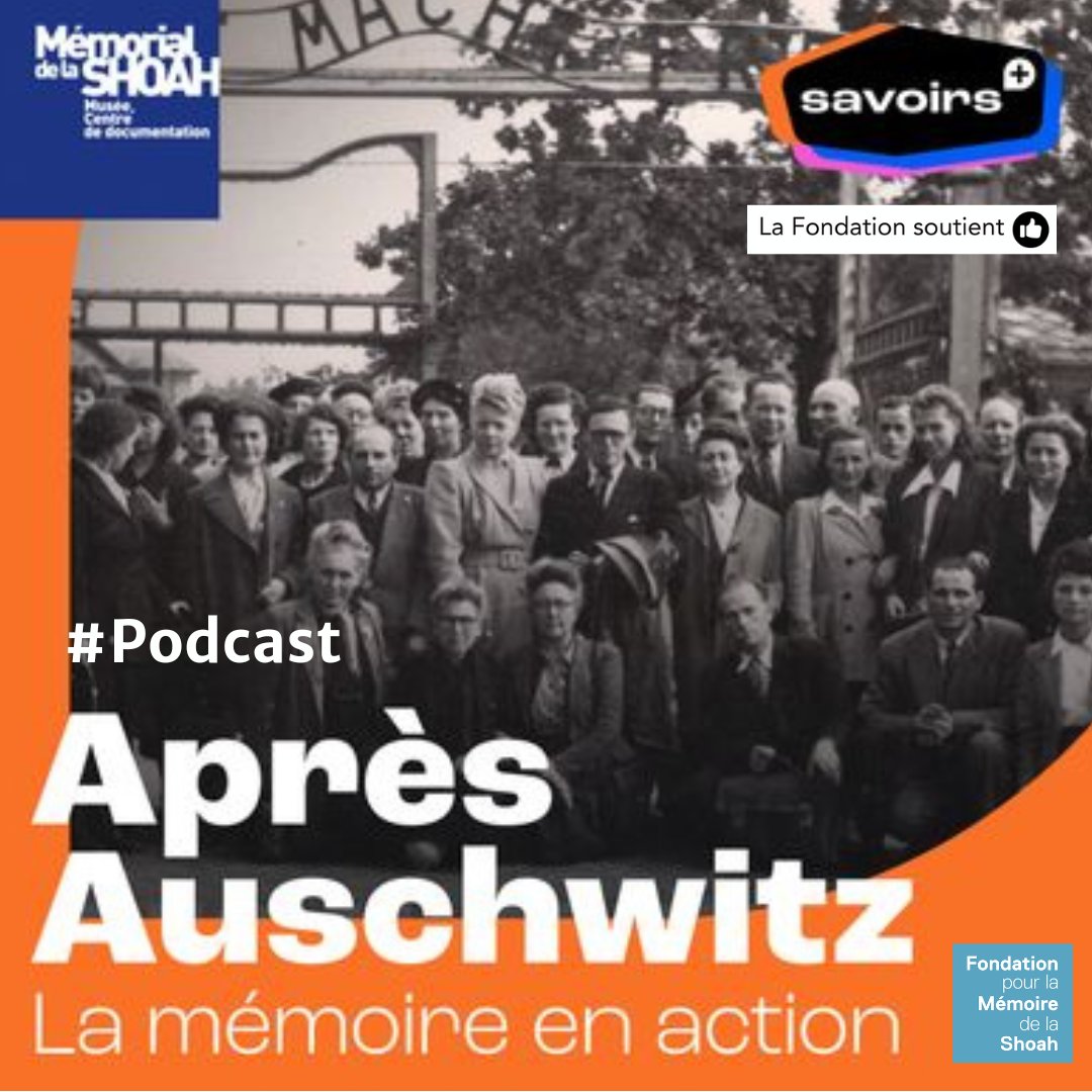 Fondation pour la Mémoire de la Shoah (@fondation_shoah) on Twitter photo #podcast cette série proposée par l'UDA avec <a href="/radiofrance/">Radio France</a> et <a href="/Shoah_Memorial/">Mémorial de la Shoah</a> retrace 80 ans d'une histoire peu connue : la reconstruction collective des rescapés, qui, dès leur retour des camps, se sont réunis et ont constitué des associations.
🎧fondationshoah.org/memoire/serie-… #podcast cette série proposée par l'UDA avec <a href="/radiofrance/">Radio France</a> et <a href="/Shoah_Memorial/">Mémorial de la Shoah</a> retrace 80 ans d'une histoire peu connue : la reconstruction collective des rescapés, qui, dès leur retour des camps, se sont réunis et ont constitué des associations.
🎧fondationshoah.org/memoire/serie-…