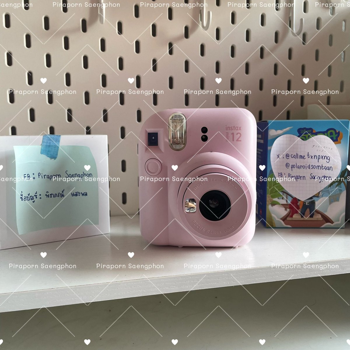 polaroidsomtaan's tweet photo. ส่งต่อ instax mini 12
สี pink💘

กล้องเปล่า สภาพ95% มีตำหนิตรงท้ายถลอกนิดหน่อย สามารถใช้งานได้ปกติ แฟลชออกเต็มระบบ ขอคนไม่ซีเรียสค้าบ
*ตำหนิพต.ในเมนชั่น*

💌1750รวมส่ง💌

#ส่งต่อกล้องโพลารอยด์ #ส่งต่อกล้องฟิล์ม #instaxmini12 #กล้องโพลารอยด์ #กล้องโพลาลอยด์มือสอง #ส่งต่อโพลาลอยด์ https://t.co/ycUje91AU6
