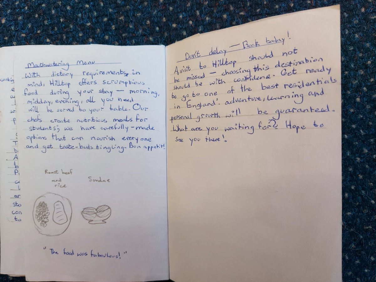 After our Hilltop trip in March, the Year Six Year Six wrote their own promotional guides. We hope you like them <a href="/HilltopNorfolk/">HilltopOutdoorCentre</a>