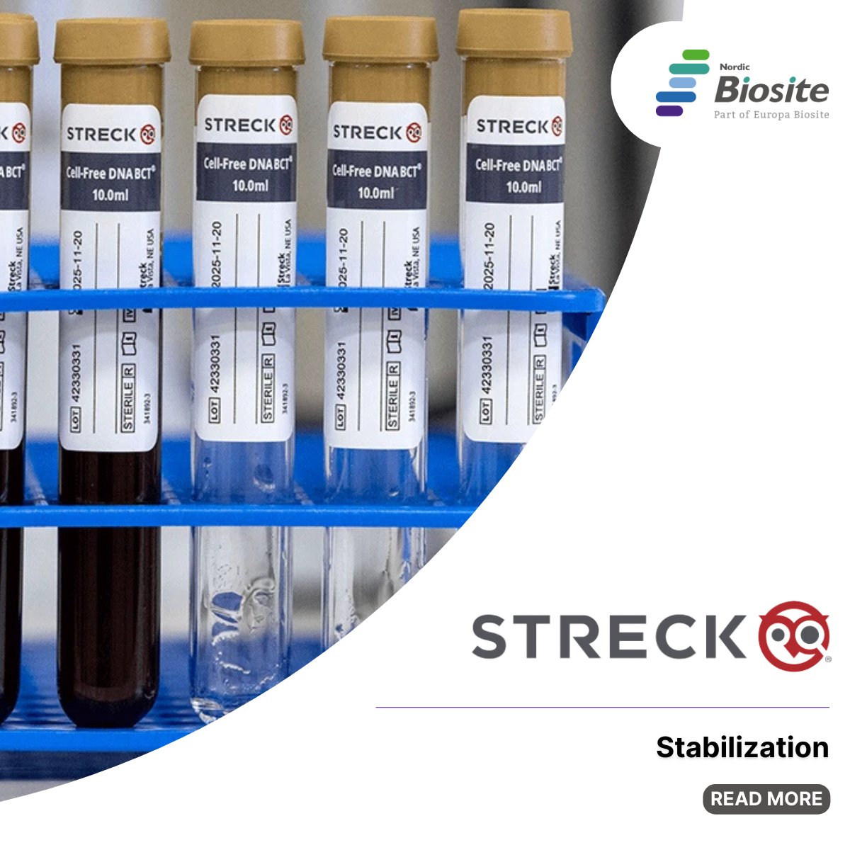 NordicBioSite's tweet image. Streck's stabilization technology is making a significant impact on scientific research! 🧬🔬
hubs.la/Q03b4YlG0

#NordicBiosite #Streck #SampleStability #InnovationInScience