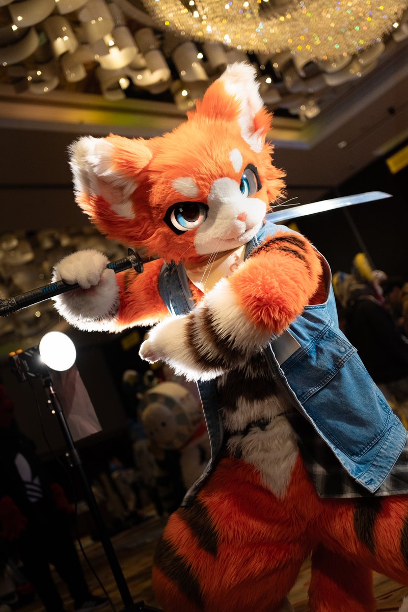 横刀断水！（中二之魂燃烧起来了！）

#FursuitFriday