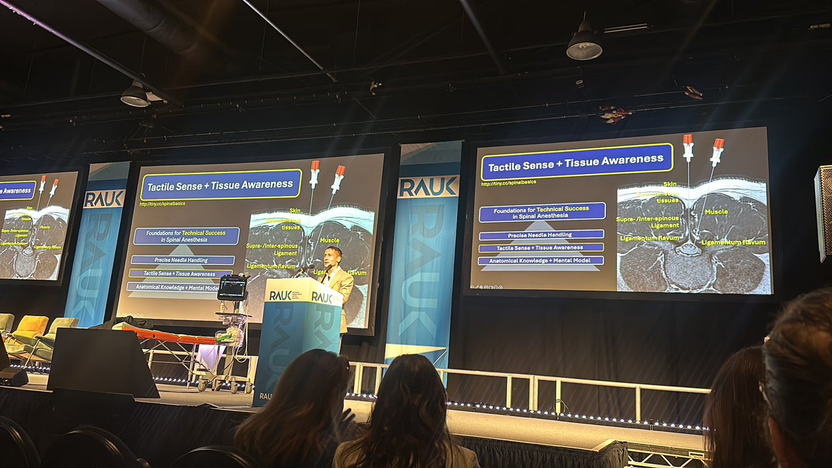 RA-UK (@regionalanaesuk) on Twitter photo <a href="/KiJinnChin/">Ki Jinn Chin</a> talking about Strategies for Successful Lumbar Neuraxial Anaesthesia in Challenging Patients (Including live scanning)#RAUK25 One of the best educational resources for USG spinal available from him 🎉<a href="/ajrmacfarlane/">Alan Macfarlane</a> <a href="/amit_pawa/">Dr Amit Pawa💉🎙️</a> <a href="/ESRA_Society/">ESRA | European Society of Regional Anaesthesia</a> <a href="/RCoANews/">Royal College of Anaesthetists</a> <a href="/athmathottungal/">Athmaja Thottungal</a> <a href="/KiJinnChin/">Ki Jinn Chin</a> talking about Strategies for Successful Lumbar Neuraxial Anaesthesia in Challenging Patients (Including live scanning)#RAUK25 One of the best educational resources for USG spinal available from him 🎉<a href="/ajrmacfarlane/">Alan Macfarlane</a> <a href="/amit_pawa/">Dr Amit Pawa💉🎙️</a> <a href="/ESRA_Society/">ESRA | European Society of Regional Anaesthesia</a> <a href="/RCoANews/">Royal College of Anaesthetists</a> <a href="/athmathottungal/">Athmaja Thottungal</a>