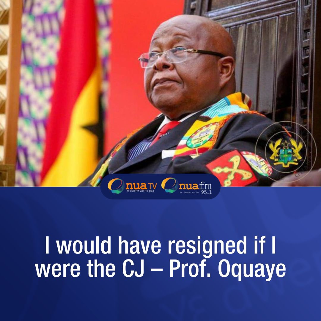 A former Speaker of Ghana’s Parliament, Professor Aaron Mike Oquaye, has said he wouldn’t have appeared before the committee probing the petitions against the removal of the Chief Justice (CJ) if he were in the CJ’s position.

#OnuaTV #OnuaNews #OnuaOnline