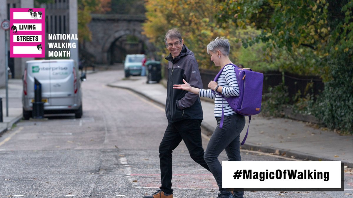 Research shows that low walkability neighbourhoods are associated with higher heart disease risk. This #NationalWalkingMonth get outdoors and discover all the magical benefits of walking livingstreets.org.uk/nwm