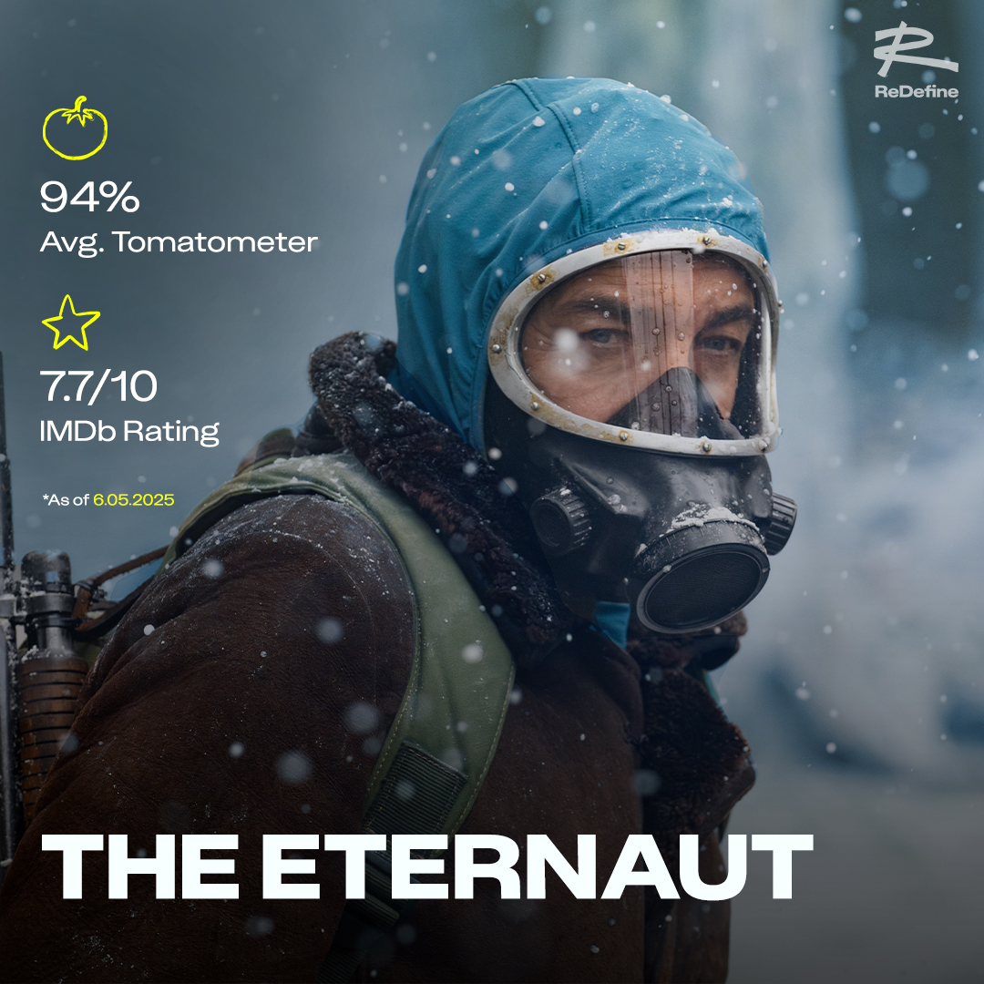 #TheEternaut is out, and the reviews are snowballing in.
IMDb and Rotten Tomatoes? Certified.
We’re honoured to have helped bring the whiteout to life.