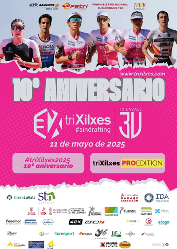 La GVA, a través de <a href="/GVAIstec/">GVAIstec</a>, reforzará la #redCOMDES de comunicaciones móviles digitales de seguridad, en el 10º aniversario del #triXilxes2025 #Xilxes, el 11 de mayo, con más medios de protección civil.
@Dipcas #triatlon #esport <a href="/CursesTrilavall/">triXilxes #sindrafting</a> #telecomunicacions
