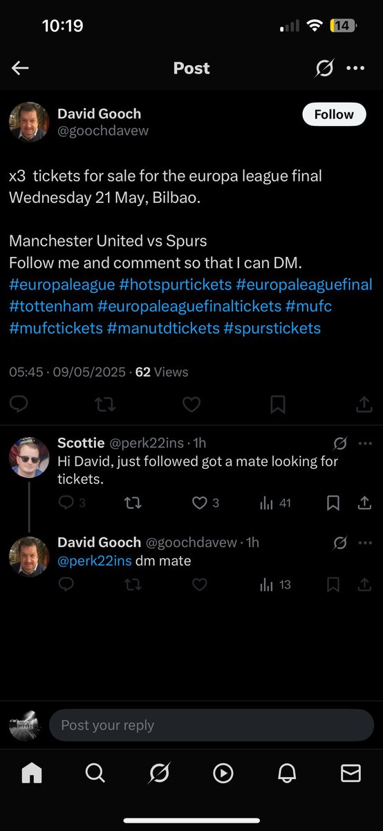 Do not engage with this, he’s a known serial scammer. He thinks by blocking me I can’t see his tweets.