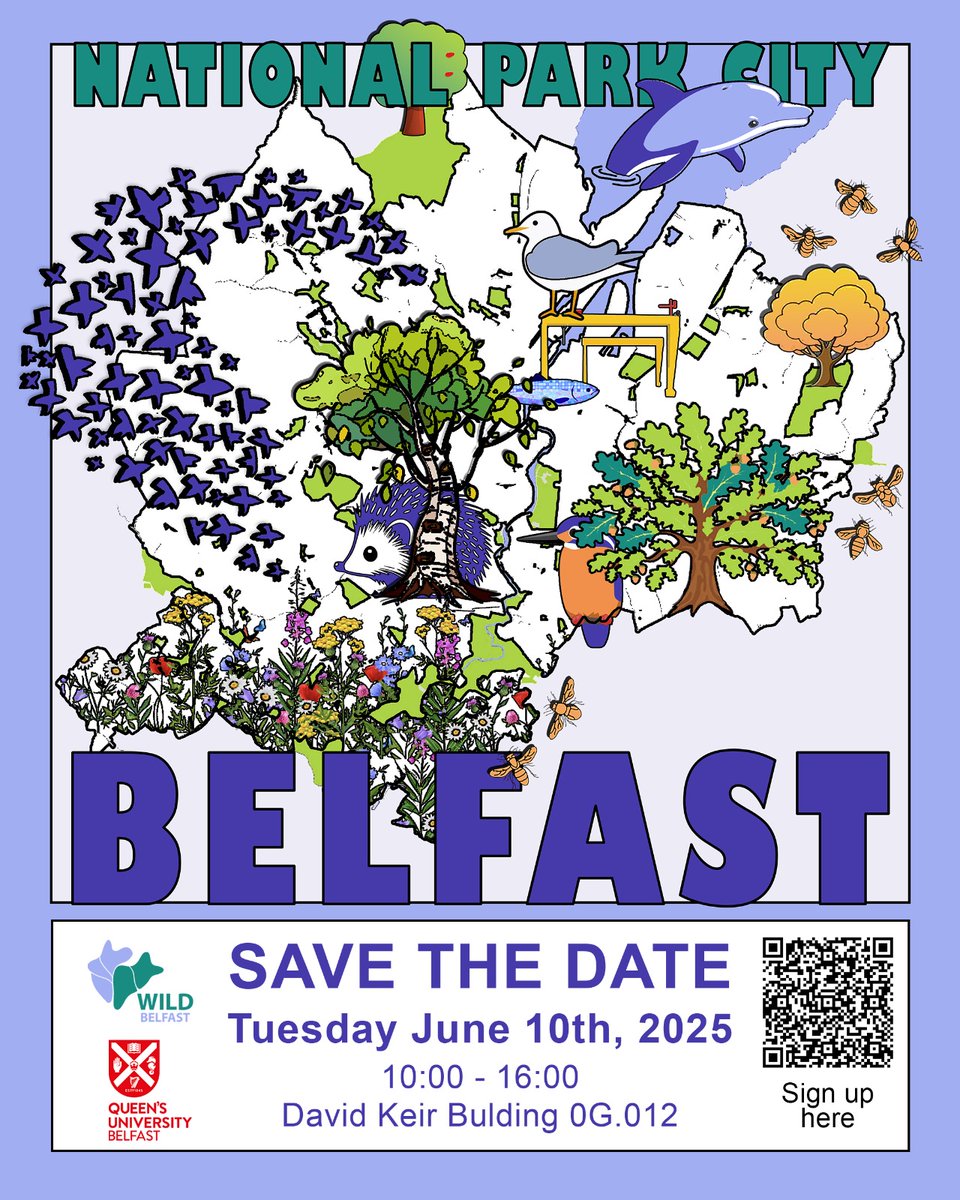 What if Belfast was a National Park City?

After last year's "Making Space for Nature' conference that's the question we'll be exploring in our next conference on the 10th June with Planning at Queen's University Belfast. 

What if we had better access to green space?