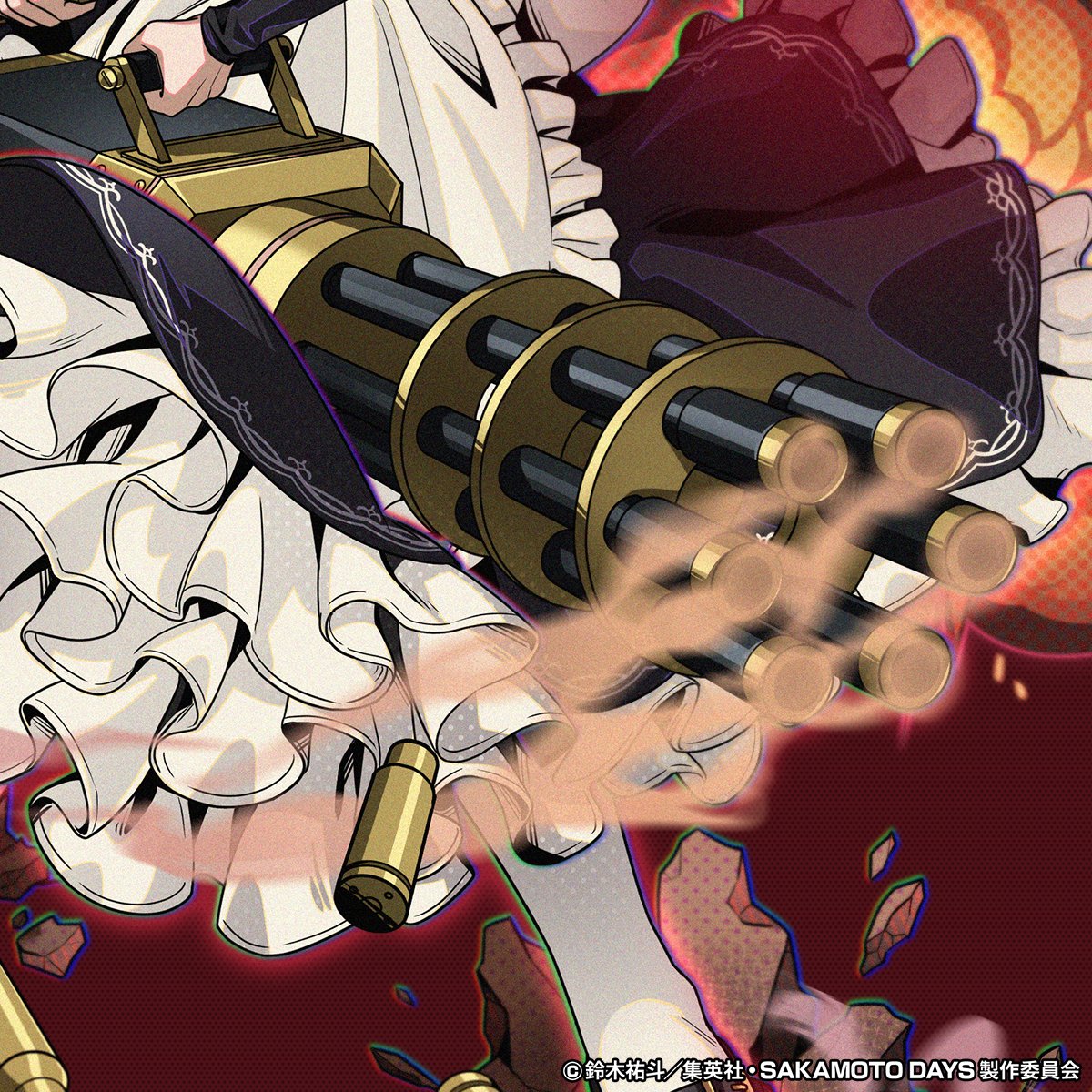 イラストの一部が公開！！ ☆3【ゴシックアーマー】大佛 #サカパズ