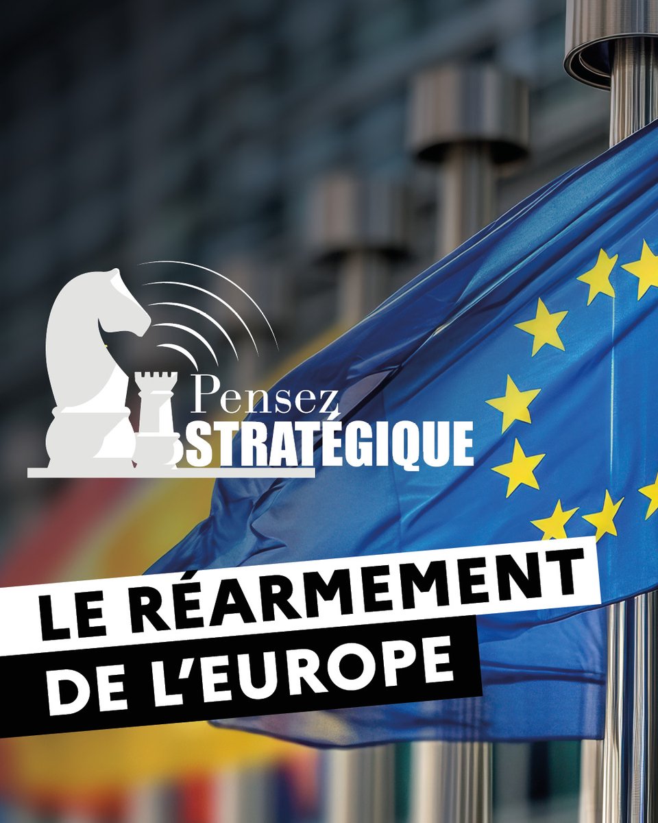Ministère des Armées (@armees_gouv) on Twitter photo L'Europe est aujourd’hui face au défi de son réarmement. Comment peut-elle devenir une puissance militaire unifiée et autonome ?
Réponses dans le nouvel épisode de #PensezStratégique, au micro de <a href="/ddesesquelle/">Daniel Desesquelle</a> 🔗
podcastics.com/podcast/episod… L'Europe est aujourd’hui face au défi de son réarmement. Comment peut-elle devenir une puissance militaire unifiée et autonome ?
Réponses dans le nouvel épisode de #PensezStratégique, au micro de <a href="/ddesesquelle/">Daniel Desesquelle</a> 🔗
podcastics.com/podcast/episod…