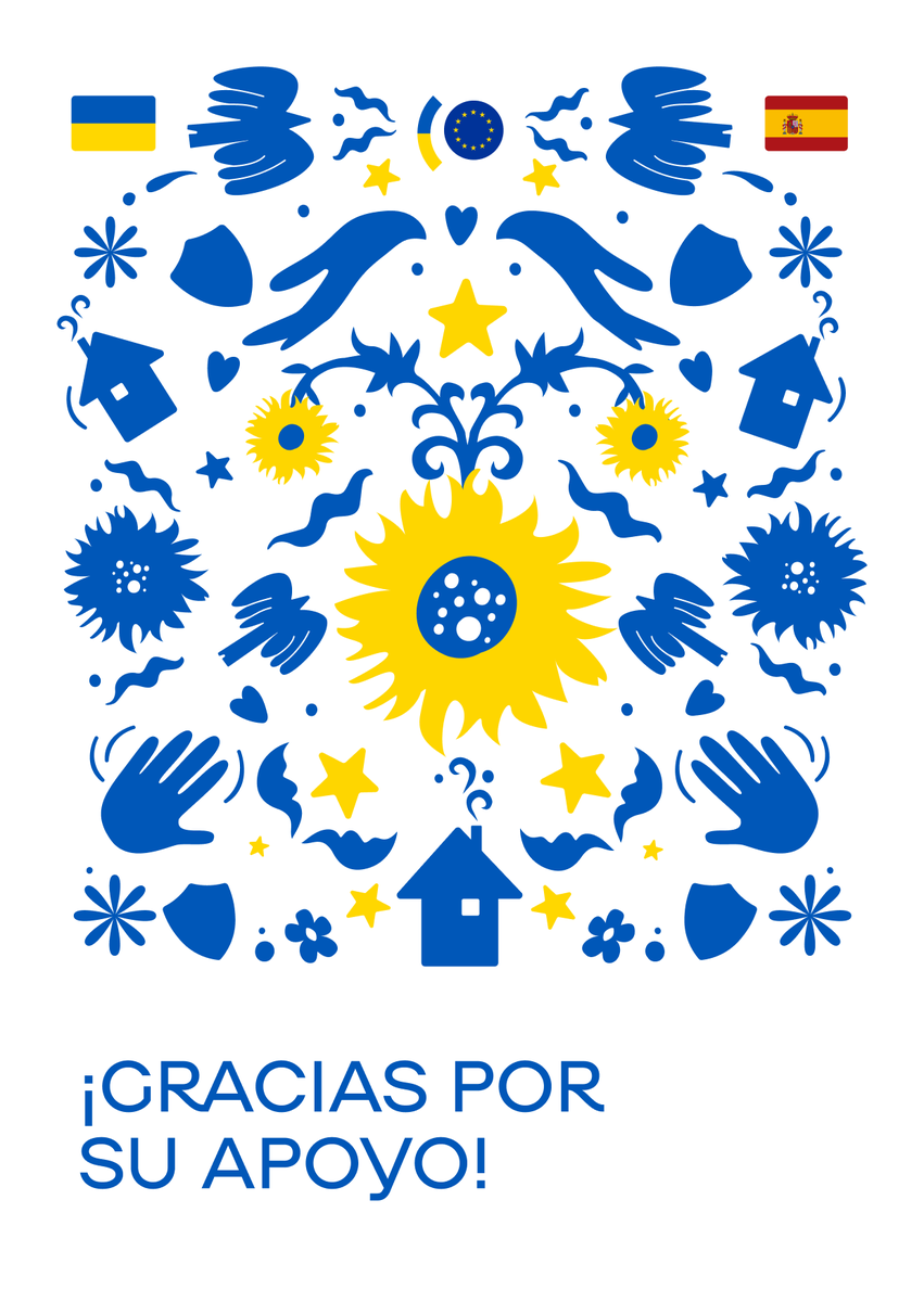 Apreciamos profundamente la solidaridad y el apoyo de España en la defensa de nuestros valores comunes de libertad y democracia
Valoramos el respaldo político, apoyo militar, humanitario y económico, que nos permite resistir la agresión armada rusa y avanzar hacia una paz justa