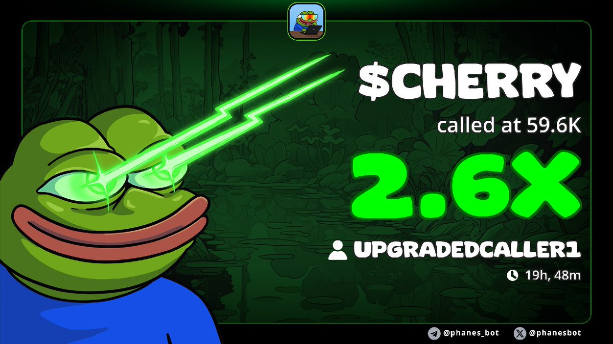 elite_sol1's tweet image. 2.6x on $CHERRY
