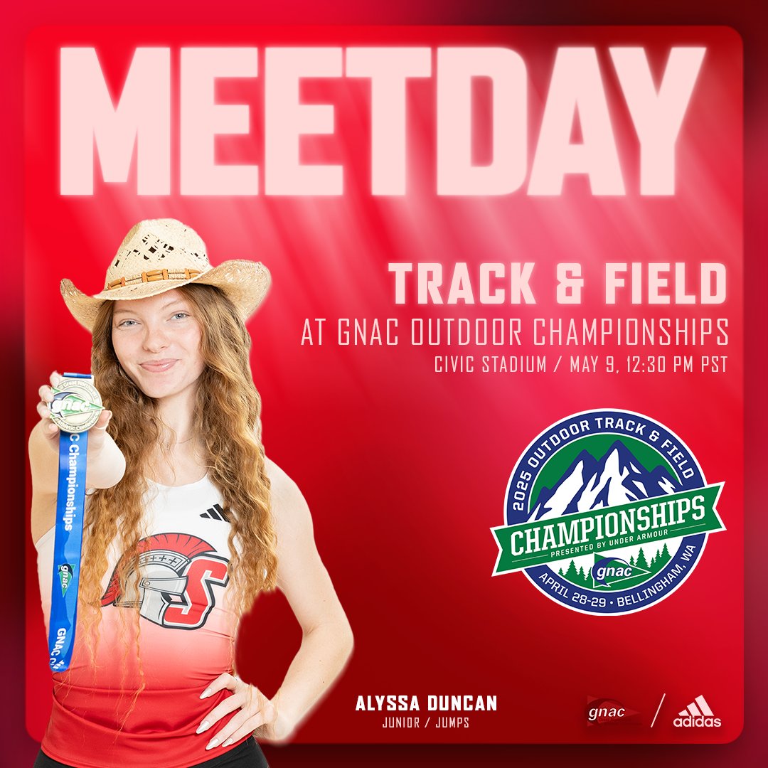 Saint Martin's Saints (@smusaints) on Twitter photo IT'S MEETDAY ‼️
<a href="/SMUSaints_XCTF/">Saint Martin's XC/TF</a> kicks off the 2025 <a href="/GNACsports/">GNAC Sports</a> Outdoor Championships up in Bellingham!
ℹ️ smusaints.com/documents/2025…
🗓️ smusaints.com/documents/2025…
📊 live.athletictiming.net/meets/52066
🎟️ mpv.tickets.com/schedule/?agen…
#SaintsStrong 🗡️ / 🎽 IT'S MEETDAY ‼️
<a href="/SMUSaints_XCTF/">Saint Martin's XC/TF</a> kicks off the 2025 <a href="/GNACsports/">GNAC Sports</a> Outdoor Championships up in Bellingham!
ℹ️ smusaints.com/documents/2025…
🗓️ smusaints.com/documents/2025…
📊 live.athletictiming.net/meets/52066
🎟️ mpv.tickets.com/schedule/?agen…
#SaintsStrong 🗡️ / 🎽