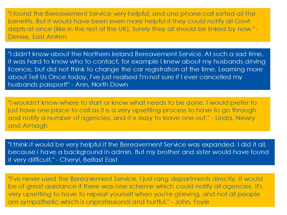 Marie Curie NI (@mariecurieni) on Twitter photo As #dyingmattersweek comes to a close-we thank <a href="/NI_LGA/">NILGA</a> Executive for meeting with Marie Curie and <a href="/AdviceNI/">Advice NI</a> to discuss our campaign to simplify death administration for bereaved people by expanding remit of <a href="/CommunitiesNI/">Communities NI</a> Bereavement Service across depts. <a href="/dptfinance/">Dept of Finance</a> As #dyingmattersweek comes to a close-we thank <a href="/NI_LGA/">NILGA</a> Executive for meeting with Marie Curie and <a href="/AdviceNI/">Advice NI</a> to discuss our campaign to simplify death administration for bereaved people by expanding remit of <a href="/CommunitiesNI/">Communities NI</a> Bereavement Service across depts. <a href="/dptfinance/">Dept of Finance</a>