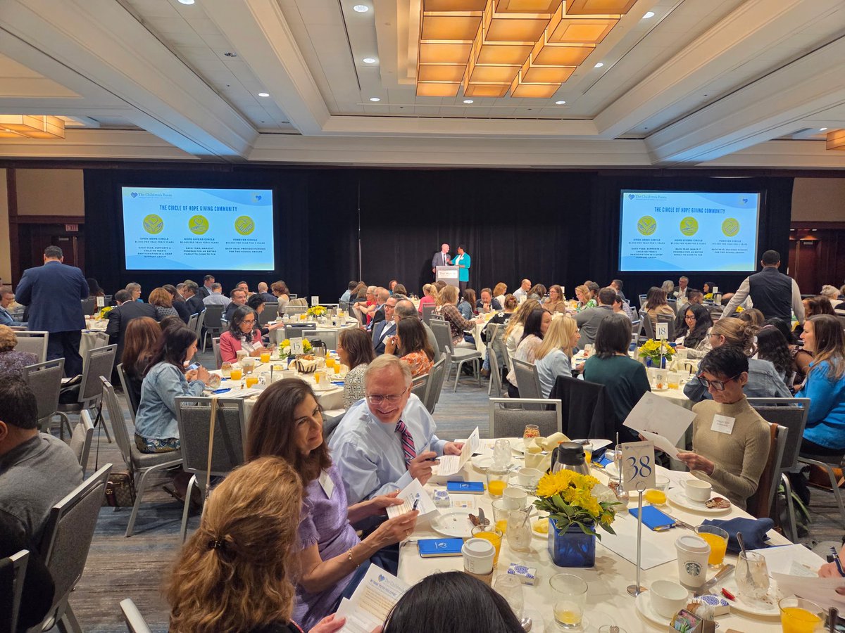 The Circle of Hope Breakfast was held to support a great cause, and I was grateful to join Sean Garballey and many others to support The Children’s Room. 

childrensroom.org
