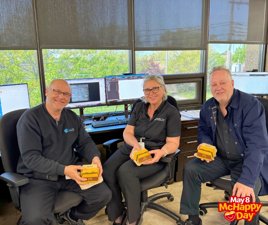 CavalierTool's tweet image. McHappy Day at Cavalier Tool!

Yesterday we treated our talented team with Big Macs to celebrate this annual @McDonaldsCanada fundraising event.

We’re proud to support RMHC and our #CavalierArmy for your endless dedication—here’s to good food and great causes! #McHappyDay
