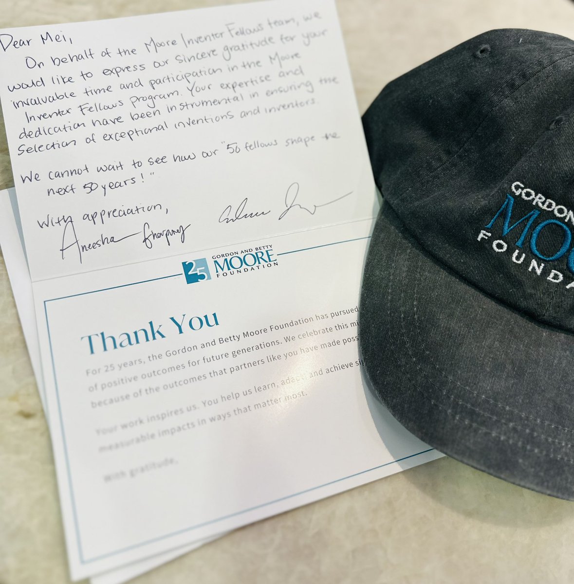 10 years of sponsor from Gordon and Betty Moore Foundation for total 50 Moore inventor fellows. We finished the review and selection of the last cohort. Can’t wait to see those 50 fellows to shape our future world👏👏👏🤗