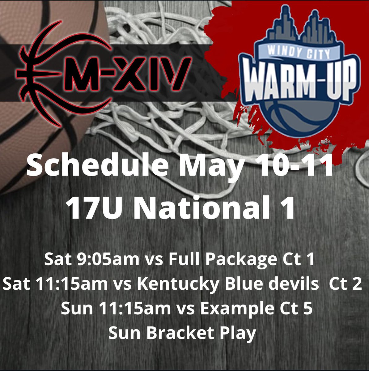 Team M-XIV Girls (@m14hoops_girls) on Twitter photo โ
โ
Schedule โ
โ
๐ธ 17U National 1
๐ May 10 - 11
๐Bedford Park, IL
#Repthe14
<a href="/PGHByron/">Byron Xerxes Livsey</a>
<a href="/JrAllStar_IL/">Illinois Jr. All-Star GBB</a>
<a href="/MMBR_CoachGBell/">Major Movez Basketball Review #MMBR</a>
<a href="/MHS_Girls_/">Midwest Hoops Spotlight</a> โ
โ
Schedule โ
โ
๐ธ 17U National 1
๐ May 10 - 11
๐Bedford Park, IL
#Repthe14
<a href="/PGHByron/">Byron Xerxes Livsey</a>
<a href="/JrAllStar_IL/">Illinois Jr. All-Star GBB</a>
<a href="/MMBR_CoachGBell/">Major Movez Basketball Review #MMBR</a>
<a href="/MHS_Girls_/">Midwest Hoops Spotlight</a>