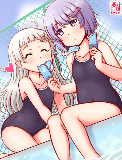 ゆづきずアイス日和(再掲) #アイスクリームの日