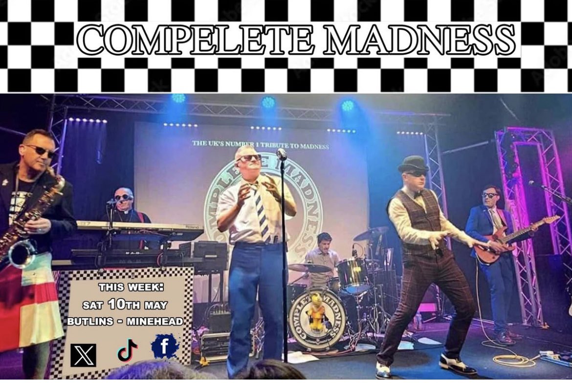 Complete Madness ๐ (@madnesscomplete) on Twitter photo We are back again playing #BUTLINS #Minehead #90s Reloaded weekender this Saturday night folks ๐ always a โNuttyโ crowd ๐บwow what a fantastic line-up too, we are on stage after #TheSouth #E17 & #Eternal finishes ๐
#CompleteMadness <a href="/BigWeekenders/">Butlin's Big Weekenders</a> #ButlinsBigWeekenders #Madness We are back again playing #BUTLINS #Minehead #90s Reloaded weekender this Saturday night folks ๐ always a โNuttyโ crowd ๐บwow what a fantastic line-up too, we are on stage after #TheSouth #E17 & #Eternal finishes ๐
#CompleteMadness <a href="/BigWeekenders/">Butlin's Big Weekenders</a> #ButlinsBigWeekenders #Madness
