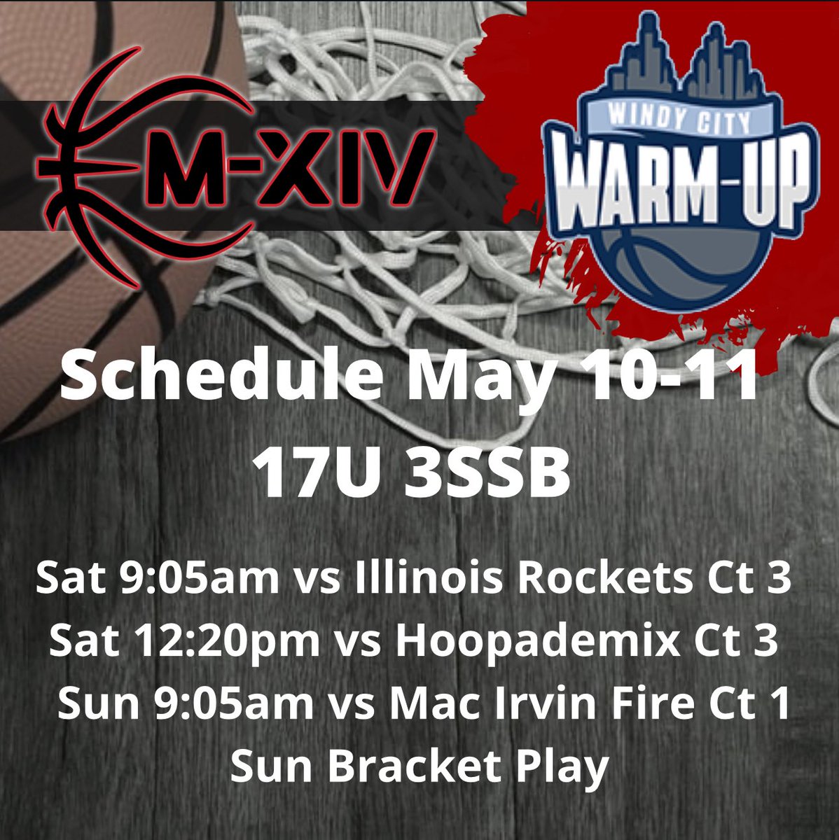 Team M-XIV Girls (@m14hoops_girls) on Twitter photo ✅✅ Schedule ✅✅
📸 17U 3SSB
🗓 May 10 - 11
📍Bedford Park, IL
#Repthe14
<a href="/PGHByron/">Byron Xerxes Livsey</a>
<a href="/JrAllStarBB/">Jr. All-Star Girls Basketball</a>
<a href="/MMBR_CoachGBell/">Major Movez Basketball Review #MMBR</a>
<a href="/MHS_Girls_/">Midwest Hoops Spotlight</a> ✅✅ Schedule ✅✅
📸 17U 3SSB
🗓 May 10 - 11
📍Bedford Park, IL
#Repthe14
<a href="/PGHByron/">Byron Xerxes Livsey</a>
<a href="/JrAllStarBB/">Jr. All-Star Girls Basketball</a>
<a href="/MMBR_CoachGBell/">Major Movez Basketball Review #MMBR</a>
<a href="/MHS_Girls_/">Midwest Hoops Spotlight</a>