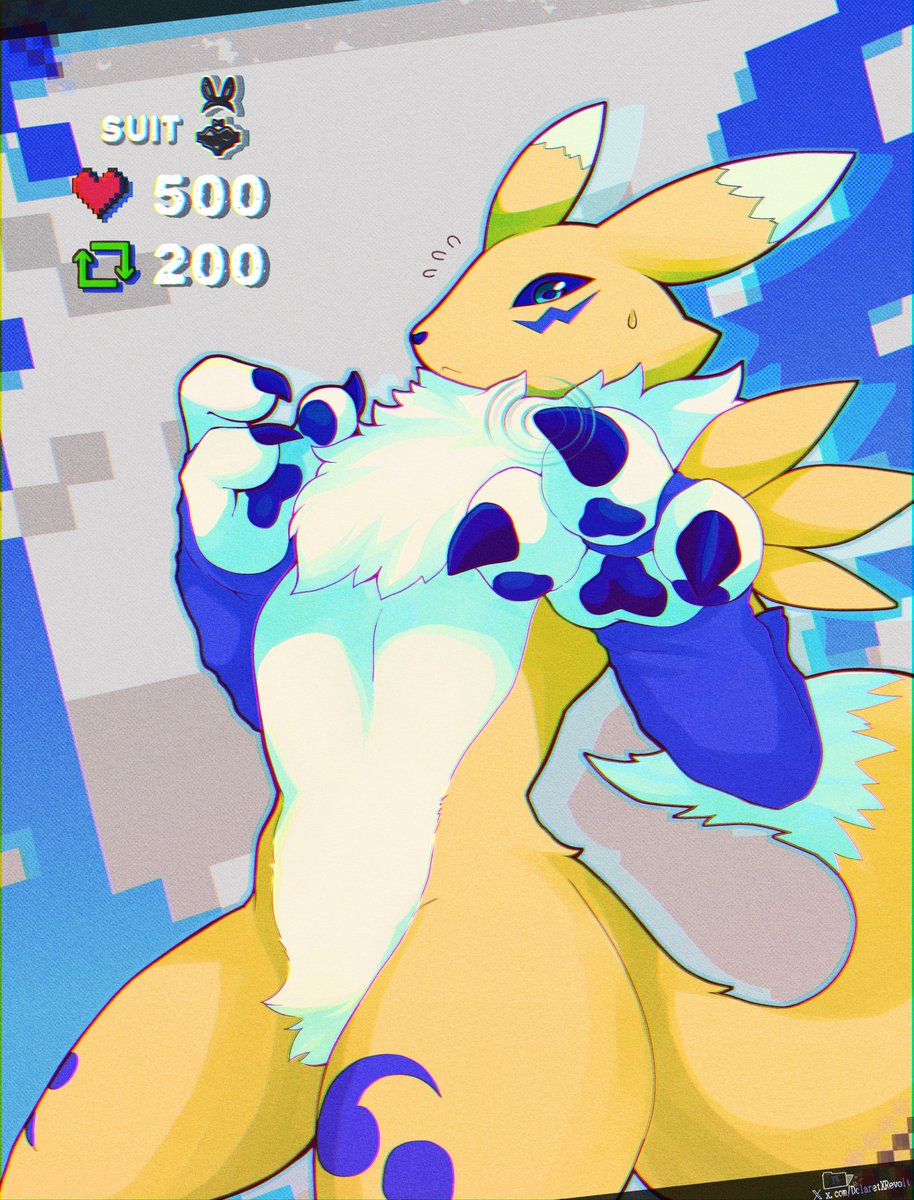 DclaretXRevolt's tweet photo. 🦊✨
#digimon #デジモン https://t.co/lxUrNlqrCq