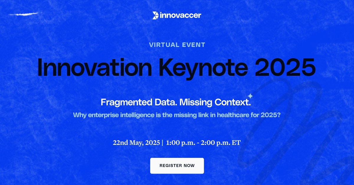 💡 What if healthcare's fragmented data systems could finally speak the same language? 

Join our #InnovationKeynote to discover what becomes possible when the silos come down.

🚀 Register now for the virtual event: lnkd.in/gM5mgv8n

#HealthcareInnovation