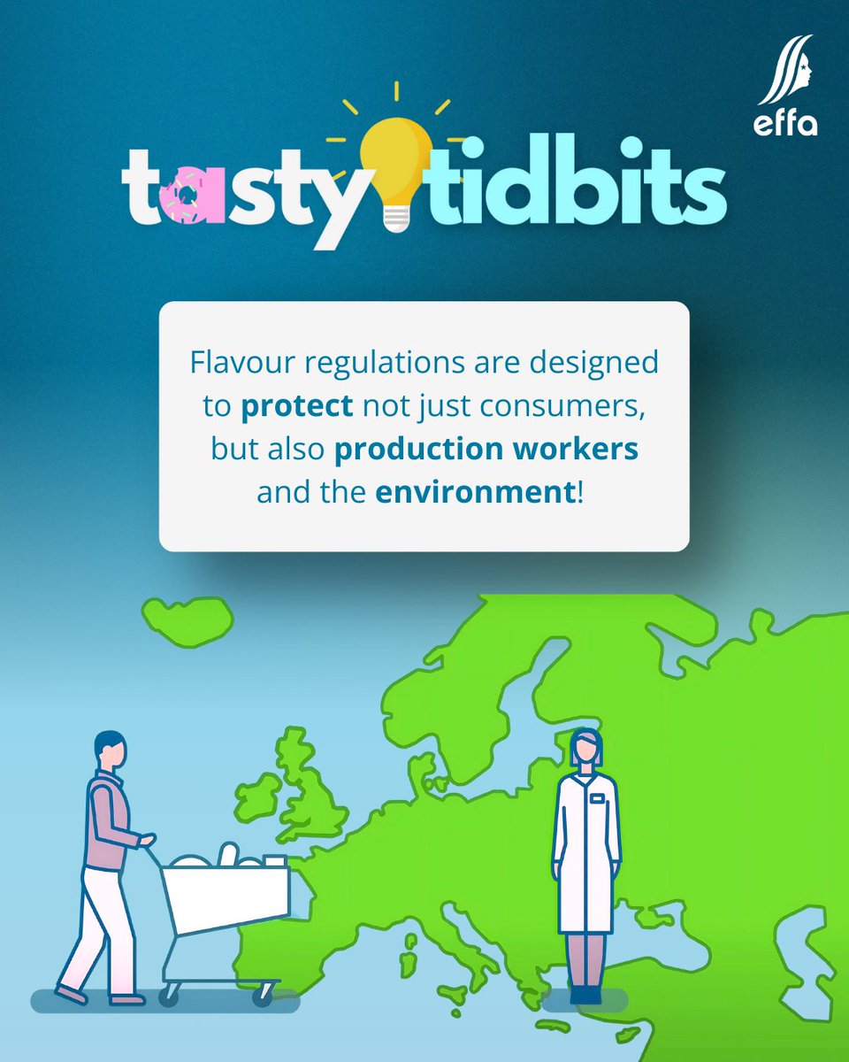 🌍🛡️ Flavour regulations are designed to protect everyone, not just consumers, but also production workers and the environment.
It’s all about ensuring safety, responsibility, and sustainability at every step! 🧑‍🔬🍃

Want to discover more about flavourings? Watch our video! ▶️
