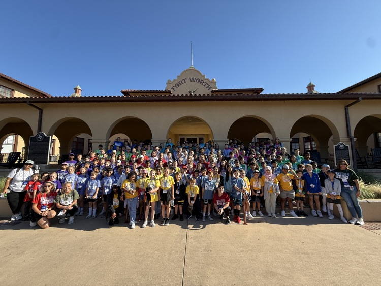 Our fourth graders are having a fun field trip in Ft. Worth today!