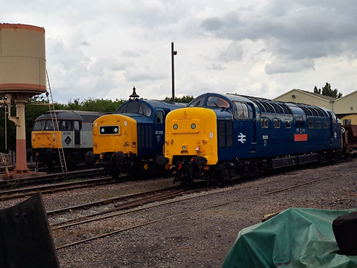 GWSR Diesels (@gwsrdiesels) on Twitter photo The <a href="/GWSR/">Gloucestershire Warwickshire Railway</a> Diesel Gala takes place 25 - 27 July '25. All our serviceable home fleet, including 20228 will be in action and, hopefully, we will see a return of 26043.
A guest loco is to announced soon. And no, the photo is not a clue!
Info and tickets at gwsr.com The <a href="/GWSR/">Gloucestershire Warwickshire Railway</a> Diesel Gala takes place 25 - 27 July '25. All our serviceable home fleet, including 20228 will be in action and, hopefully, we will see a return of 26043.
A guest loco is to announced soon. And no, the photo is not a clue!
Info and tickets at gwsr.com