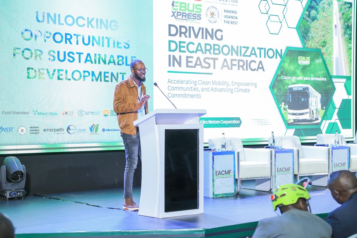 East Africa Carbon Markets Forum (@eacarbonmarkets) on Twitter photo In his presentation on <a href="/KiiraMotors/">𝐊𝐢𝐢𝐫𝐚 𝐌𝐨𝐭𝐨𝐫𝐬</a>, Shaban Senyange, Corporate Affairs Manager, noted that Kampala is among the most polluted cities in the region, and the need for sustainable transport solutions has never been more urgent. In his presentation on <a href="/KiiraMotors/">𝐊𝐢𝐢𝐫𝐚 𝐌𝐨𝐭𝐨𝐫𝐬</a>, Shaban Senyange, Corporate Affairs Manager, noted that Kampala is among the most polluted cities in the region, and the need for sustainable transport solutions has never been more urgent.