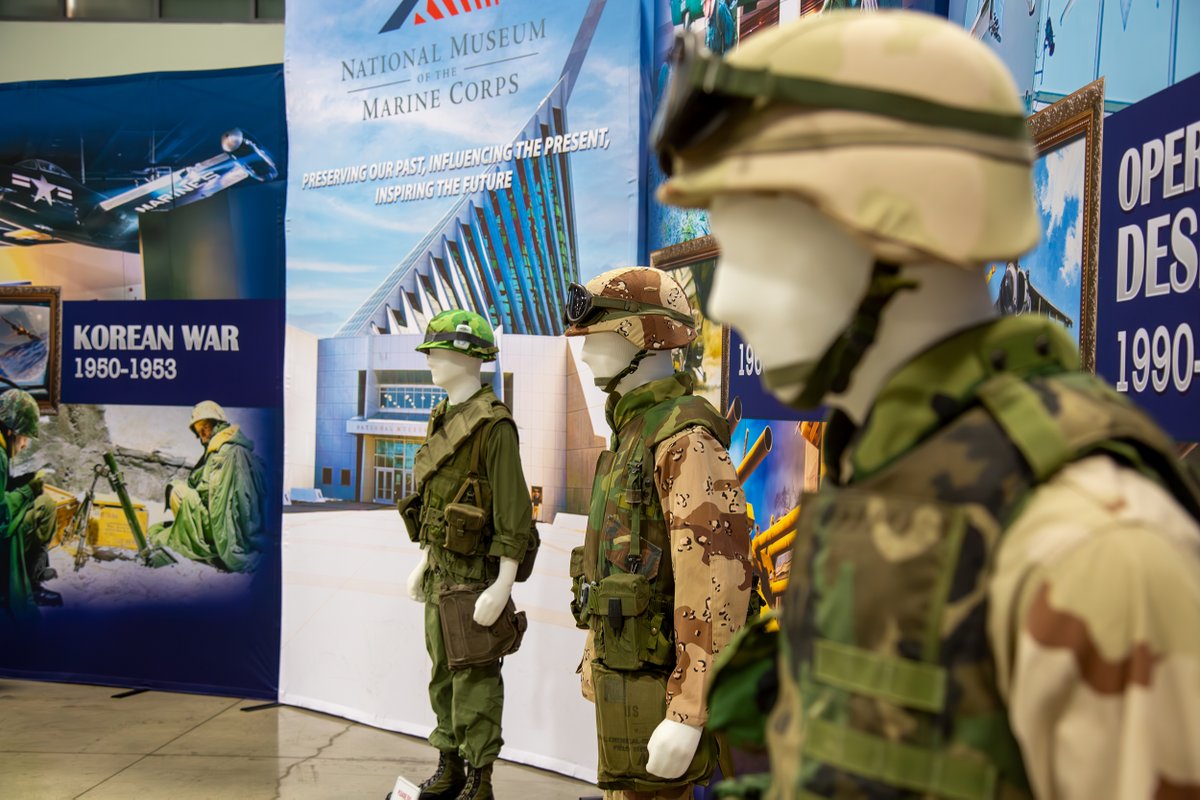 #ModernDayMarine Recap!

Thank you to everyone who stopped by our booth!

As we commemorate 250 years of service, we’re excited to announce two new galleries opening soon—featuring rare artifacts, artwork, and powerful stories from Marine Corps history. 

#USMC250 #USMCMuseum