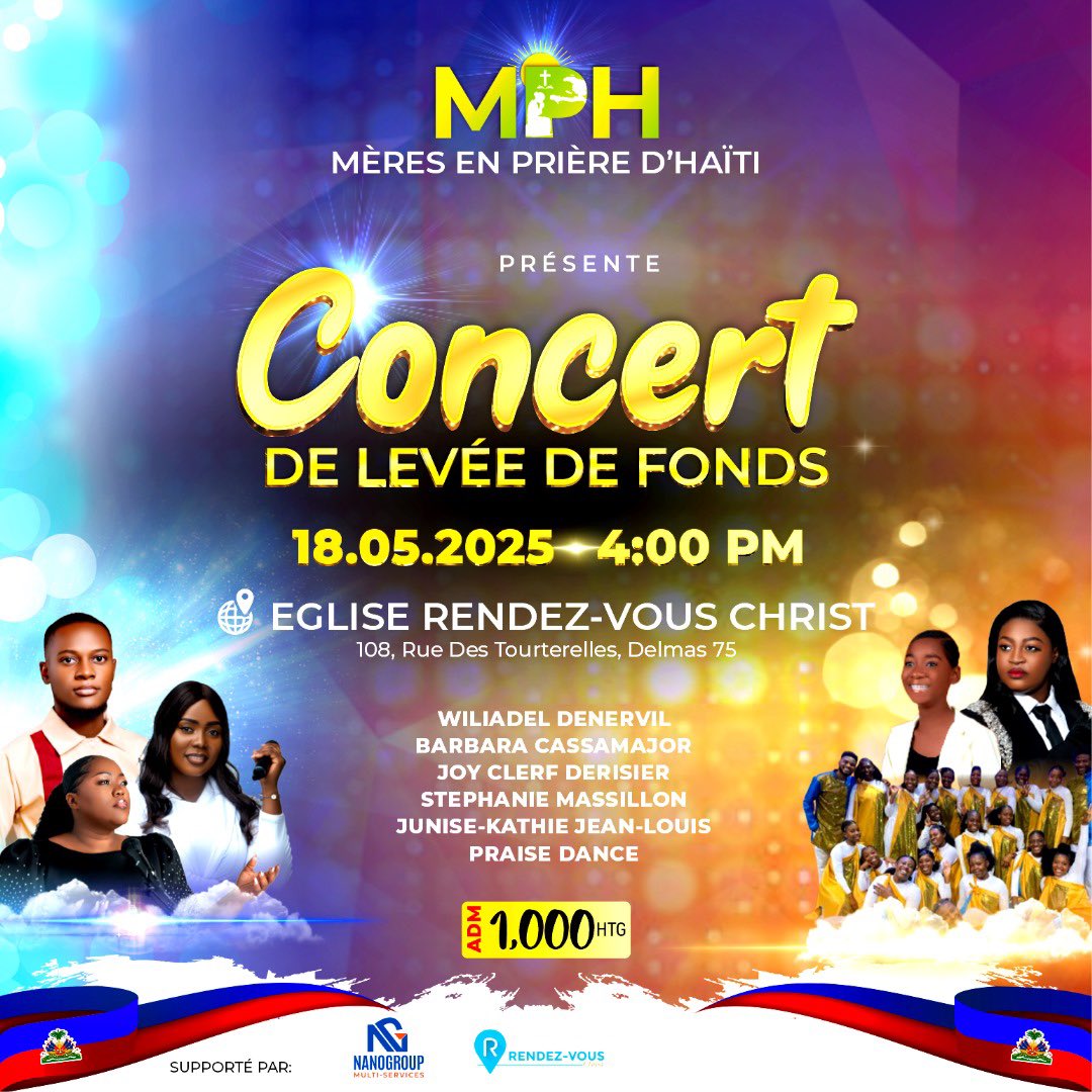 Barbaracassa's tweet image. RDV pou mwa Me a
#pwomèspam 
#yontemwanyajtounèf 
Mwen paka tann pou m wè nou 
Al tande mizik yo pou n ka chante ansanm .