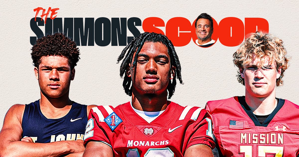 On3 Recruits (@on3recruits) on Twitter photo 🗣️SIMMONS SCOOP w/<a href="/ChadSimmons_/">ChadSimmons</a>🗣️
+ Who’s Locked in?
+ Who’s looking?
Intel: on3.com/news/simmons-s… 🗣️SIMMONS SCOOP w/<a href="/ChadSimmons_/">ChadSimmons</a>🗣️
+ Who’s Locked in?
+ Who’s looking?
Intel: on3.com/news/simmons-s…