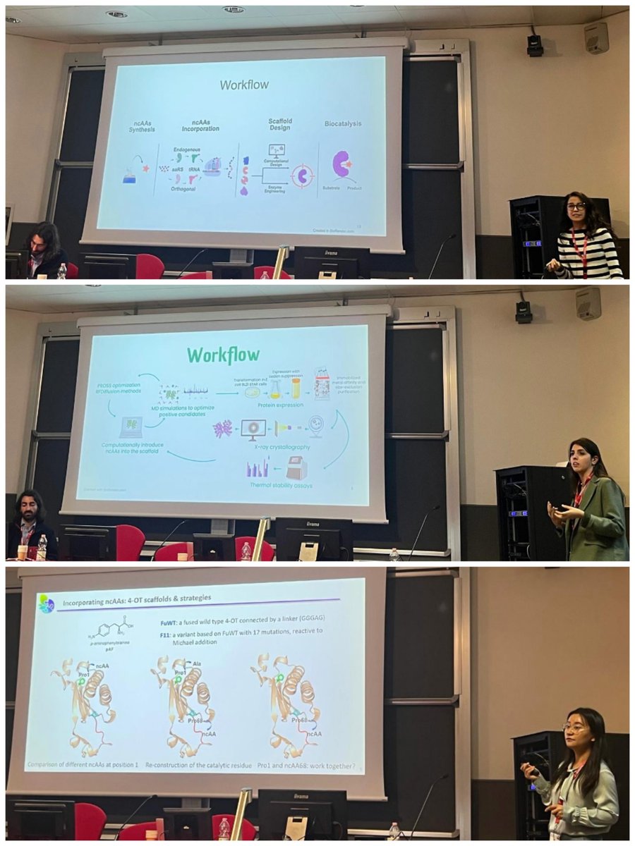 Martina_L_Contente (@ml_contente) on Twitter photo PhD Pitches part 2. Rosa Teijeiro (Freie Universitat Berlin), Liu Yang (University of Groningen) and Emilia Iglesias-Moncayo (Vrije Universiteit Amsterdam) <a href="/IvanaDrienovska/">Ivana Drienovska</a> <a href="/NextGenBiocat/">NextGenBiocat</a> PhD Pitches part 2. Rosa Teijeiro (Freie Universitat Berlin), Liu Yang (University of Groningen) and Emilia Iglesias-Moncayo (Vrije Universiteit Amsterdam) <a href="/IvanaDrienovska/">Ivana Drienovska</a> <a href="/NextGenBiocat/">NextGenBiocat</a>