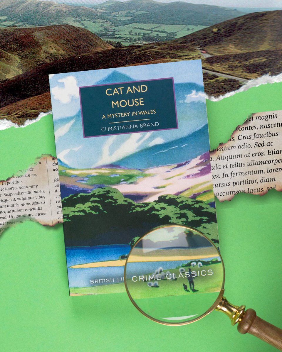 British Library Publishing (@bl_publishing) on Twitter photo Cat and Mouse: A Mystery in Wales by Christianna Brand is out now! 🐈🔎
Agony Aunt Katinka Jones thought she knew her readers. A visit to "Amista" reveals secrets, a dashing widower, and murder.
Featuring a new intro by <a href="/medwardsbooks/">Martin Edwards</a> 👏
Buy now: tinyurl.com/464dvrch Cat and Mouse: A Mystery in Wales by Christianna Brand is out now! 🐈🔎
Agony Aunt Katinka Jones thought she knew her readers. A visit to "Amista" reveals secrets, a dashing widower, and murder.
Featuring a new intro by <a href="/medwardsbooks/">Martin Edwards</a> 👏
Buy now: tinyurl.com/464dvrch