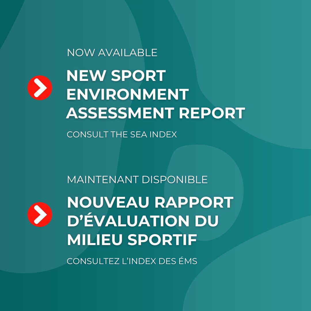 📣 The OSIC releases new Sport Environment Assessment (SEA) report!

This report is the second to be published for Hockey Canada and hockey in Canada and marks the completion of Phase 2 of this SEA.

ℹ️ Consult the SEA index: bit.ly/4cbHddu