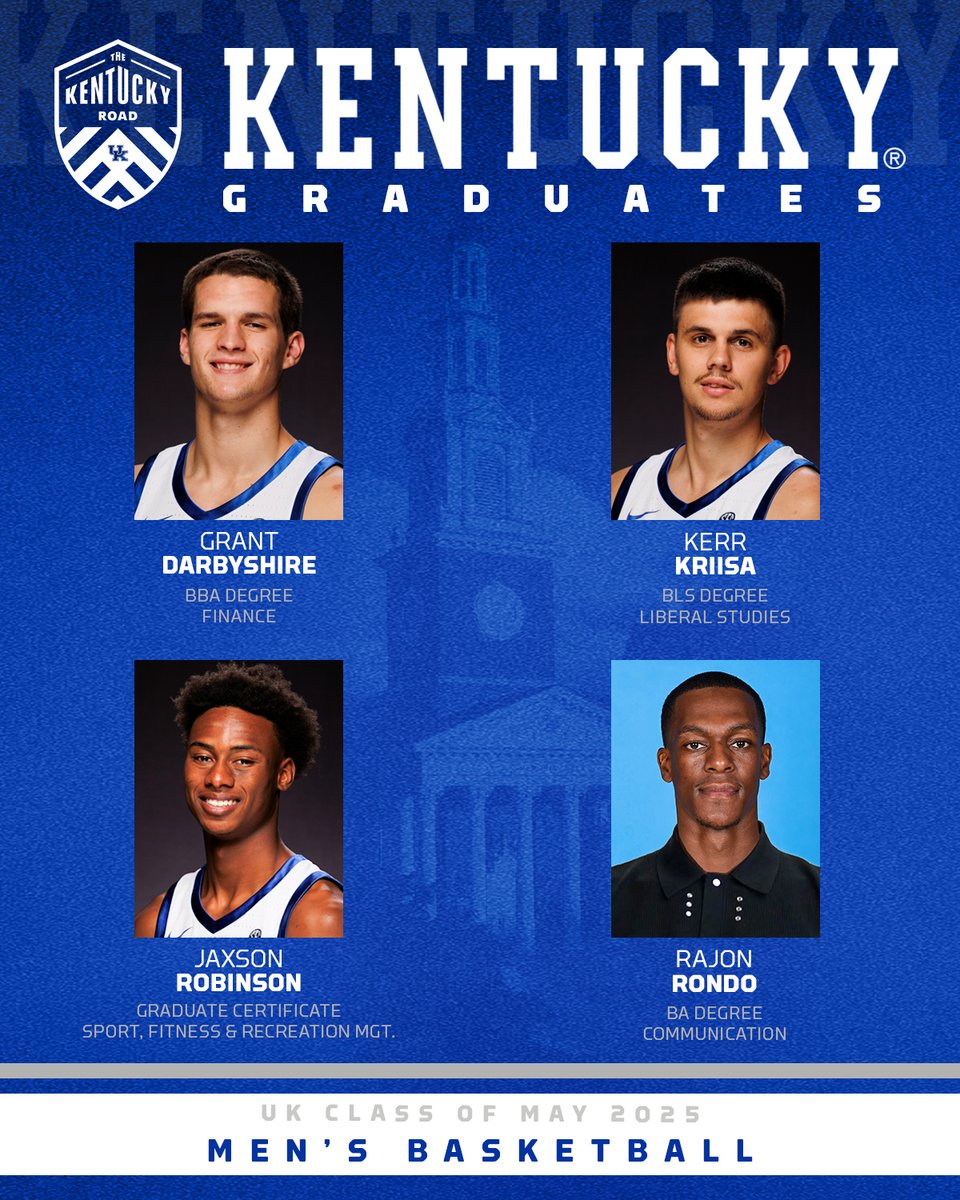 Congratulations to our 2025 Graduates 🎉

📰🔗 - ukathletics.com/news/2025/05/0…