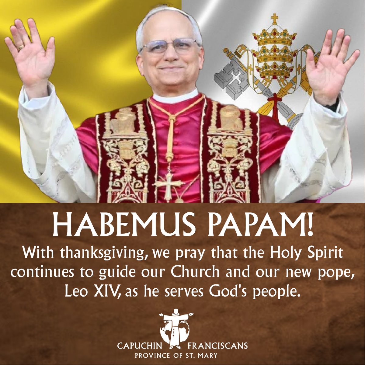 Our new Holy Father has been a shining example of living the gospel in this way in his many years of service as a missionary in Peru. May his missionary zeal inspire us, challenge us, and guide us as we continue to offer our humble service to the Church and all God’s People.