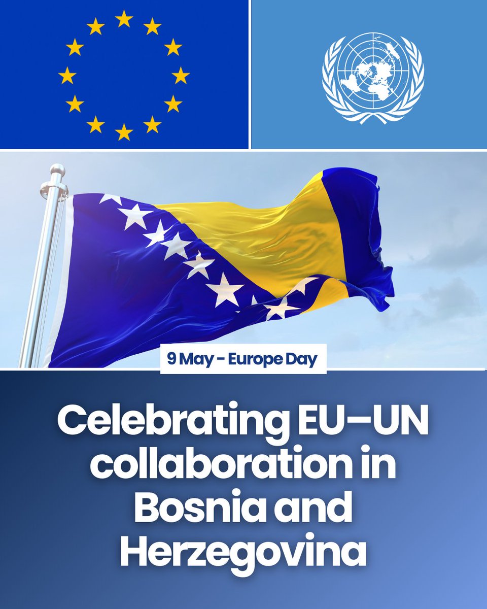 Ingrid Macdonald 🇺🇳 (@macdonaldingrid) on Twitter photo 🎉 Happy #EuropeDay2025 to our colleagues at <a href="/eubih/">EU in Bosnia and Herzegovina</a> & Ambassdaor <a href="/LSorecaEU/">Luigi Soreca</a> 🇪🇺🤝🇧🇦
The <a href="/UN_BiH/">United Nations BiH</a> is proud of our strong strategic partnership committed to building a more prosperous & sustainable future for #BiH with human rights, strong institutions, & lasting peace at the core. 🎉 Happy #EuropeDay2025 to our colleagues at <a href="/eubih/">EU in Bosnia and Herzegovina</a> & Ambassdaor <a href="/LSorecaEU/">Luigi Soreca</a> 🇪🇺🤝🇧🇦
The <a href="/UN_BiH/">United Nations BiH</a> is proud of our strong strategic partnership committed to building a more prosperous & sustainable future for #BiH with human rights, strong institutions, & lasting peace at the core.