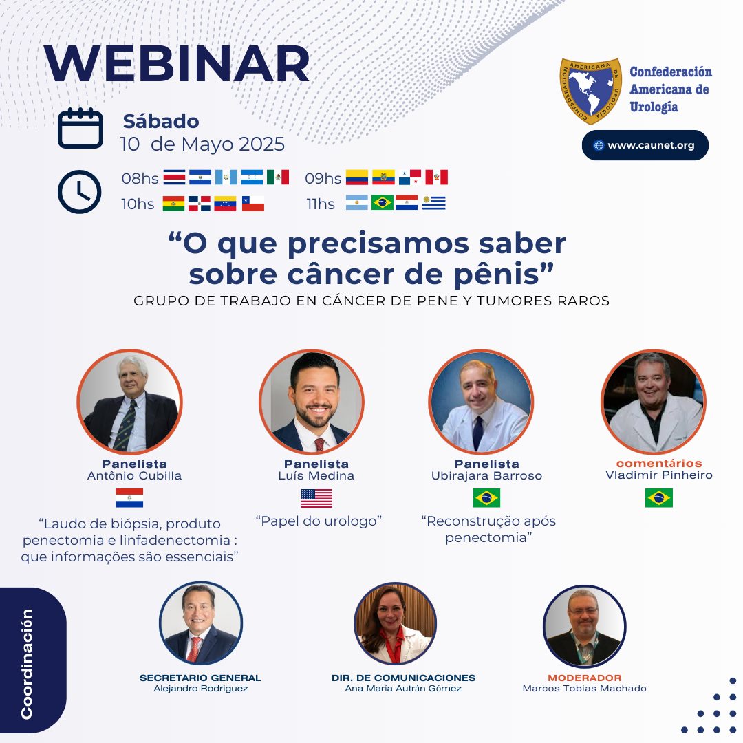 ¡Mañana webinar!👨🏻‍⚕️👩🏻‍⚕️ 
De: ❞𝐎 𝐪𝐮𝐞 𝐩𝐫𝐞𝐜𝐢𝐬𝐚𝐦𝐨𝐬 𝐬𝐚𝐛𝐞𝐫  𝐬𝐨𝐛𝐫𝐞 𝐜𝐚̂𝐧𝐜𝐞𝐫 𝐝𝐞 𝐩𝐞̂𝐧𝐢𝐬❞🩺
📆¡sábado 10 de Mayo, no te lo pierdas! 
🕛Hs: 11:00 am 🇧🇷 (GMT-3)
Regístrate👇🏽: us06web.zoom.us/webinar/regist…