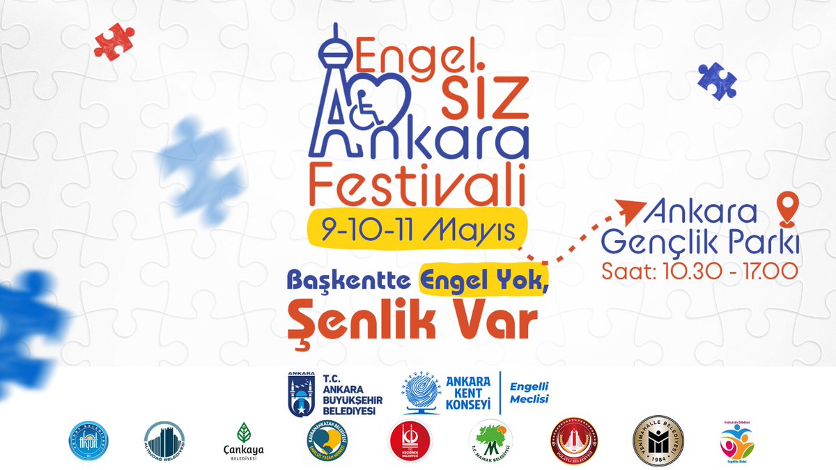 9-10-11 mayıs tarihlerinde Ankara gençlik parkında düzenlenen engelsiz yaşam festivalinde buluşuyoruz ‼️

Tarih 9-10-11 Mayıs
Yer Gençlik Parkı Ankara
#DMDtedaviBekliyor