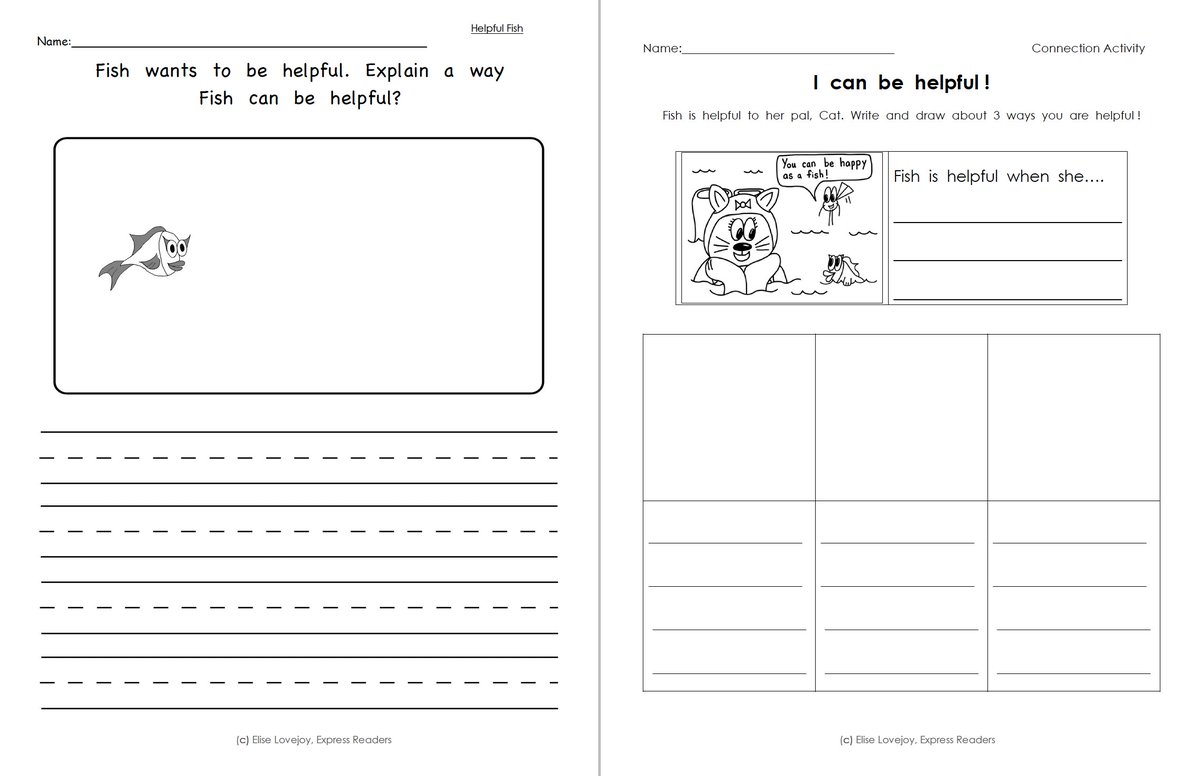 Did you know that each one of our decodable books comes with a Decodable Book Guide (in-depth lesson plans) and activities? Free?

The pictures here show what comes with just one book.

We tend to think "easy book = easy for teachers to use" but with all the elements a teacher