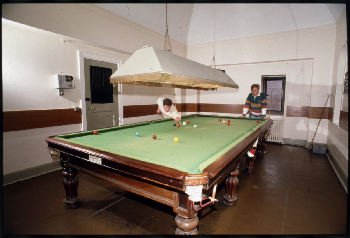 Newcastle Uni Special Collections & Archives (@ncllibspeccoll) on Twitter photo Are snooker and pool are games or sports?
Hopefully we'll agree they can be fun at least, and fit in with <a href="/explorearchives/">Explore Your Archive</a>'s #EYAFunAndGames theme for May.
Here are 3 pics from the University Archive of students cueing for fun at Castle Leazes and Henderson Hall in 1991. Are snooker and pool are games or sports?
Hopefully we'll agree they can be fun at least, and fit in with <a href="/explorearchives/">Explore Your Archive</a>'s #EYAFunAndGames theme for May.
Here are 3 pics from the University Archive of students cueing for fun at Castle Leazes and Henderson Hall in 1991.