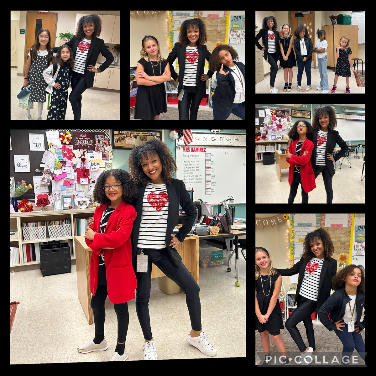 Judy Ramirez (@judy_ramiry) on Twitter photo ‘Mirror Your Favorite Staff Member Day’ was the perfect way to end Teacher Appreciation Spirit Week. My girls showed up twinning with blazers, curls, and LOTS of enthusiasm. I couldn’t stop smiling! <a href="/collierschools/">Collier County Public Schools</a> <a href="/PoincianaCCPS/">Poinciana Elementary</a> ‘Mirror Your Favorite Staff Member Day’ was the perfect way to end Teacher Appreciation Spirit Week. My girls showed up twinning with blazers, curls, and LOTS of enthusiasm. I couldn’t stop smiling! <a href="/collierschools/">Collier County Public Schools</a> <a href="/PoincianaCCPS/">Poinciana Elementary</a>