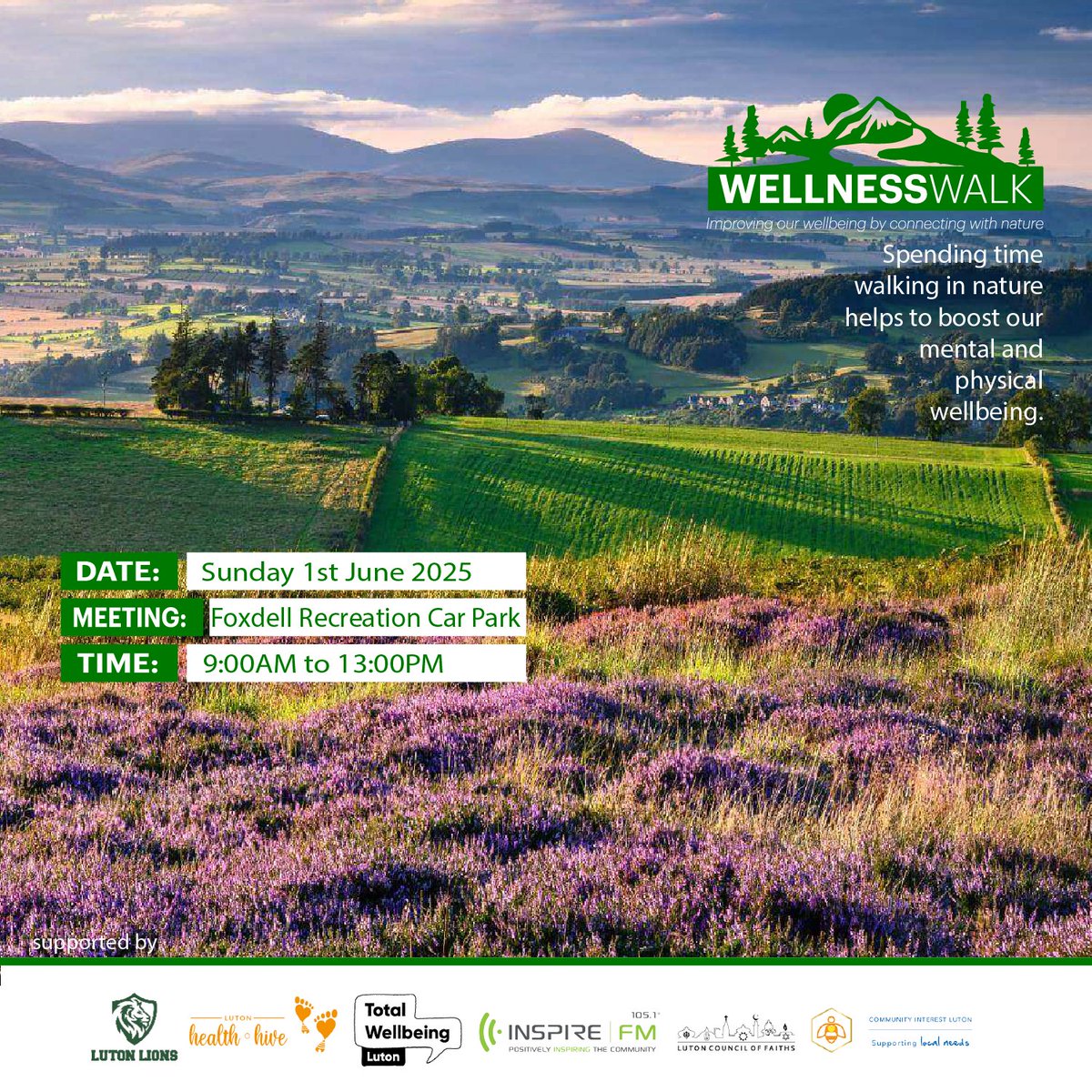 Join Our Wellness Walk to Blows Down | Sunday, 1st June

Our Wellness Walk to Blows Down offers the perfect chance to unwind, recharge, and enjoy the calming beauty of the great outdoors.

Spots are limited – reserve yours today: shorturl.at/8PEy3