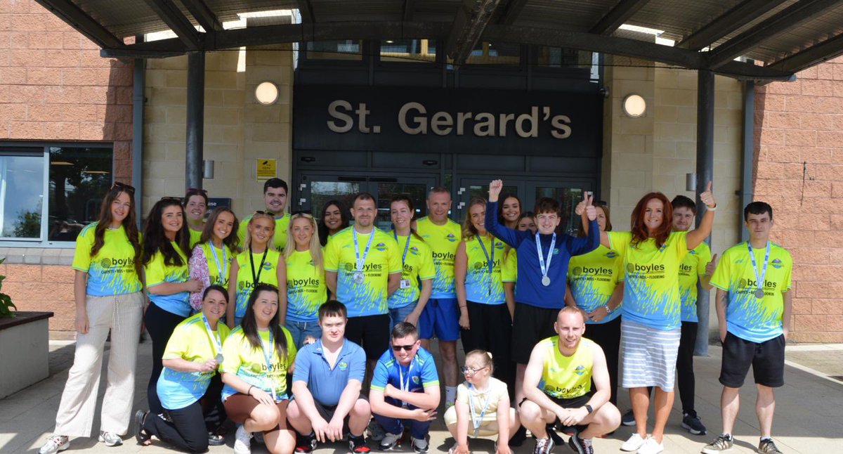 Thanks so much to everyone that supported us on our marathon fundraiser… a whopping £22,000 has been raised that will go directly into our super pupils!! 👏🏼👏🏼🏅

Boyles Furniture 
<a href="/TheDevenish/">The Devenish</a> 
<a href="/Better_NI/">Better Belfast</a> 
<a href="/StGerardsSS/">St. Gerard’s Special School</a> 
<a href="/CllrMatt/">Matt Garrett</a> 
<a href="/marathonbcm/">BelfastCityMarathon</a> 
<a href="/PaulMaskeyMP/">Paul Maskey</a> 
Claire O Neill