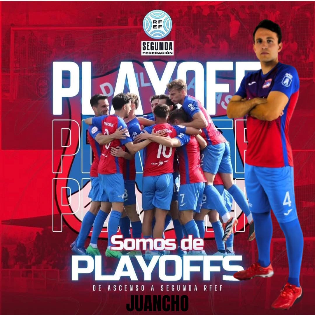 Primer objetivo conseguido  para <a href="/juanchogp1400/">Juancho García</a> y el <a href="/cd_villacanas/">CD FIBRITEL VILLACAÑAS</a> accediendo a los play-off de ascenso a 2RFEF. ¡¡Vamos a por más!!💪💪