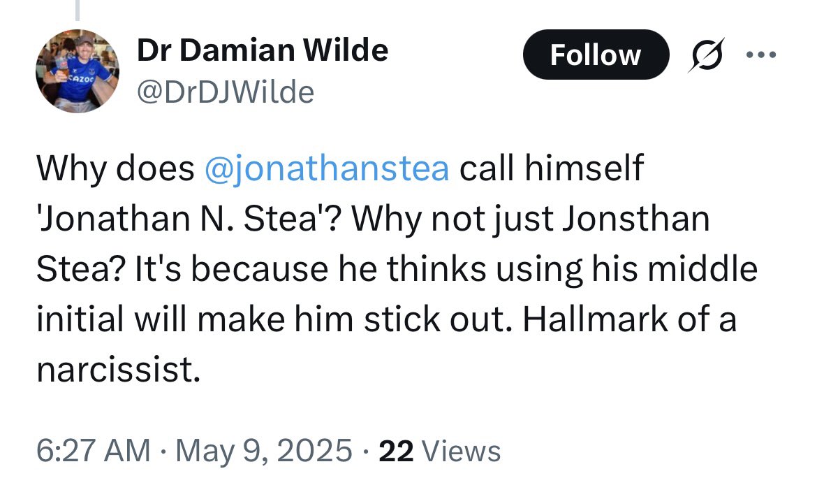 Dr. Jonathan N. Stea tweet media