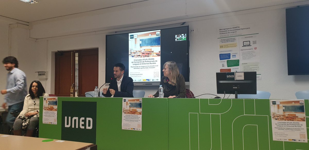 Inauguración II Jornadas ATLAS-ÁGORA. Zamora.